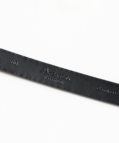 BEAMS F（ビームスエフ）の「Anderson's / クロコスタンプ レザーベルト（ベルト・メンズ・ブラック/チャコールグレー/ネイビー/レッド系その他6・95cm/90cm/80ｃｍ/85cm/75cm）」の7枚目の写真