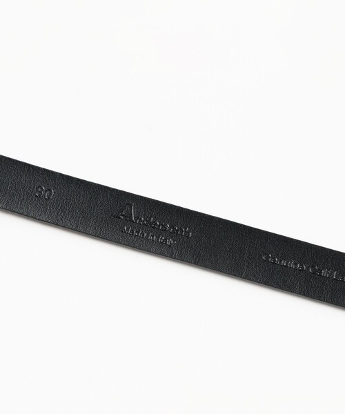 BEAMS F（ビームスエフ）の「Anderson's / クロコスタンプ レザーベルト（ベルト・メンズ・ブラック/チャコールグレー/ネイビー/レッド系その他6・95cm/90cm/80ｃｍ/85cm/75cm）」の10枚目の写真