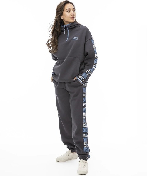 BILLABONG レディース ADIV LONG PANTS ロングパンツ/ビラボンサイドラインウエストゴムスウェットパンツ（スウェットパンツ）｜BILLABONG（ビラボン）