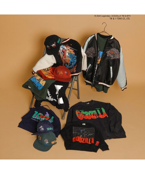 BREEZE（ブリーズ）の「【ゴジラ】 蓄光刺繍リバーシブルスカジャン（スカジャン・キッズ・ブラック・110/130/150）」の18枚目の写真