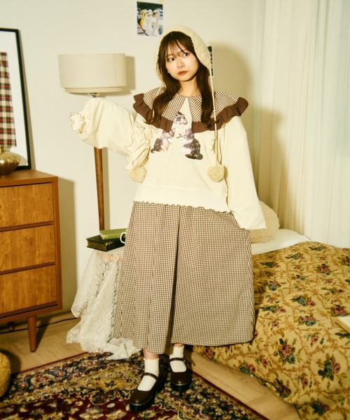 kutir（クティール）の「【クティールとレトロ】チェックリボン