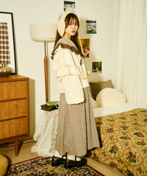 kutir（クティール）の「【クティールとレトロ】チェックリボン