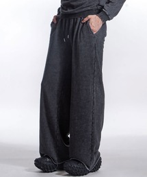 ZIP FIVE -White Line-（ジップファイブホワイトライン）の「【White Line】 裏毛 ワイド ストレート ピグメント フェード スウェットパンツ（スウェットパンツ）」