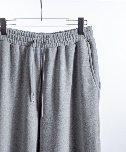 ZIP FIVE -White Line-(ジップファイブホワイトライン)の「【White Line】 裏毛 ワイド ストレート ピグメント フェード スウェットパンツ(スウェットパンツ・メンズ・杢グレー/ブラック/ブラウン・MEDIUM/X-LARGE/LARGE)」の7枚目の写真