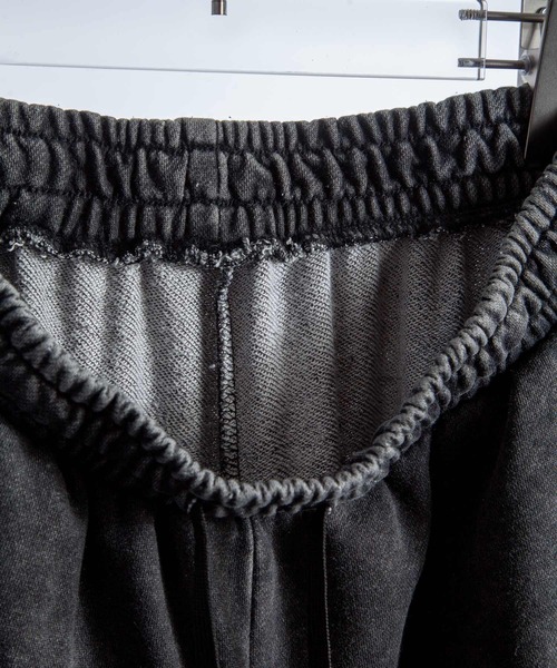 ZIP FIVE -White Line-(ジップファイブホワイトライン)の「【White Line】 裏毛 ワイド ストレート ピグメント フェード スウェットパンツ(スウェットパンツ・メンズ・杢グレー/ブラック/ブラウン・MEDIUM/X-LARGE/LARGE)」の12枚目の写真