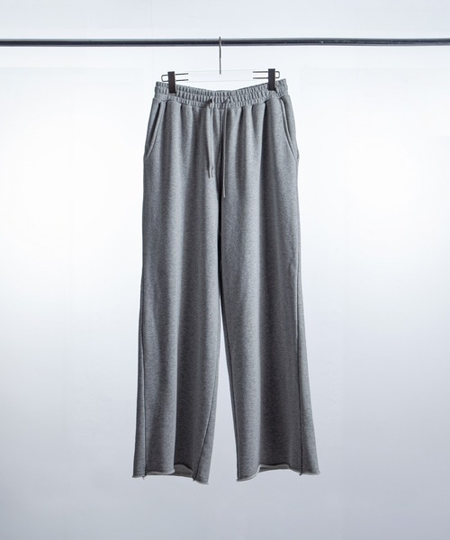 ZIP FIVE -White Line-(ジップファイブホワイトライン)の「【White Line】 裏毛 ワイド ストレート ピグメント フェード スウェットパンツ(スウェットパンツ・メンズ・杢グレー/ブラック/ブラウン・MEDIUM/X-LARGE/LARGE)」の17枚目の写真