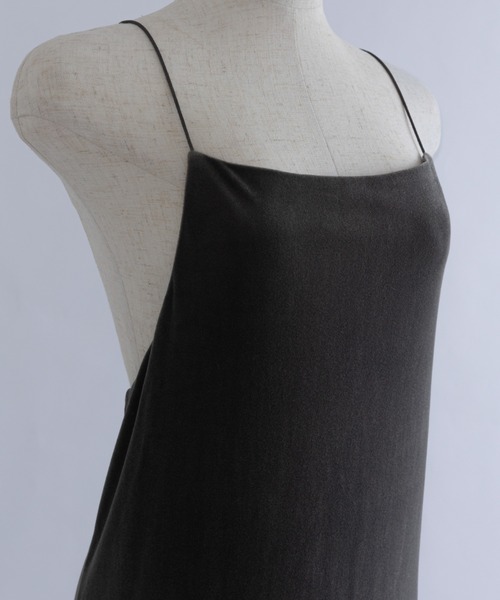 Velour Cami Dress（ワンピース）｜EN NEUME（エンノイム）