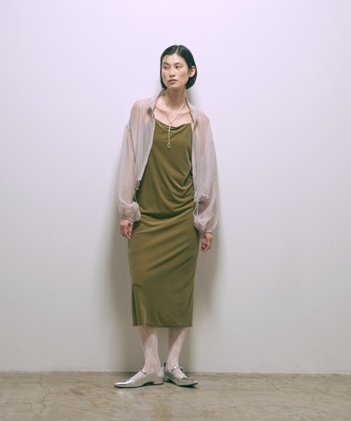 Velour Cami Dress（ワンピース）｜EN NEUME（エンノイム）