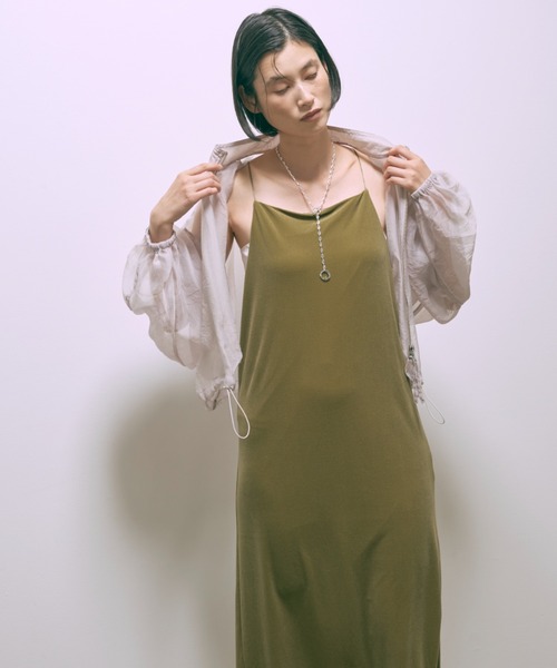 Velour Cami Dress（ワンピース）｜EN NEUME（エンノイム）
