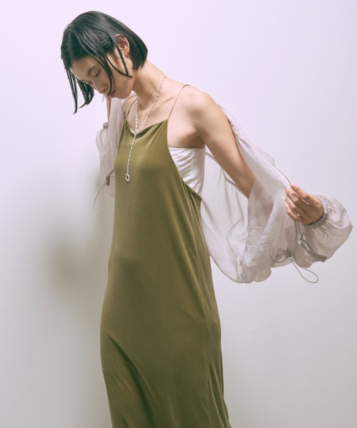 Velour Cami Dress（ワンピース）｜EN NEUME（エンノイム）