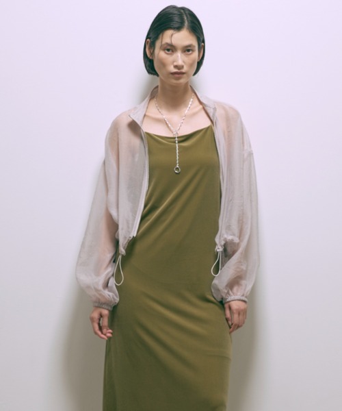 Velour Cami Dress（ワンピース）｜EN NEUME（エンノイム）