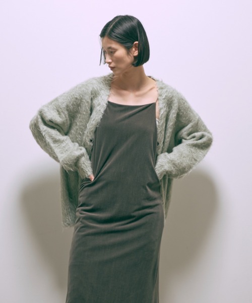 Velour Cami Dress（ワンピース）｜EN NEUME（エンノイム）
