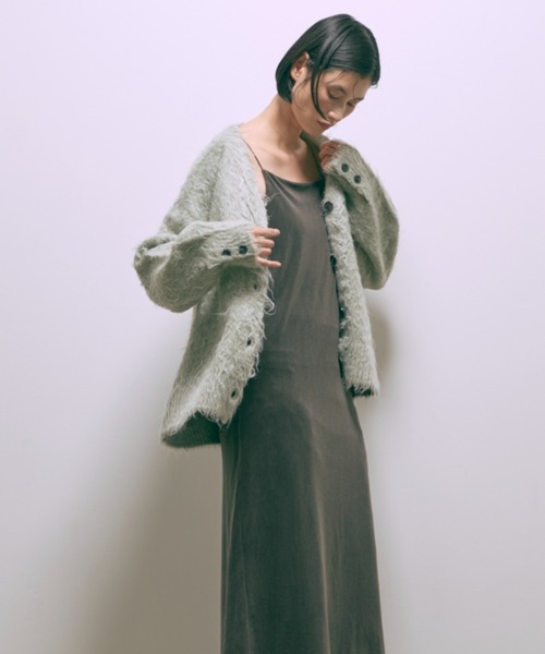 Velour Cami Dress（ワンピース）｜EN NEUME（エンノイム）