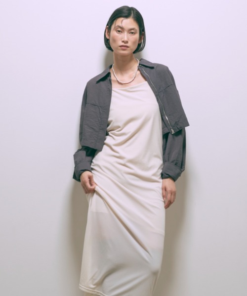 Velour Cami Dress（ワンピース）｜EN NEUME（エンノイム）