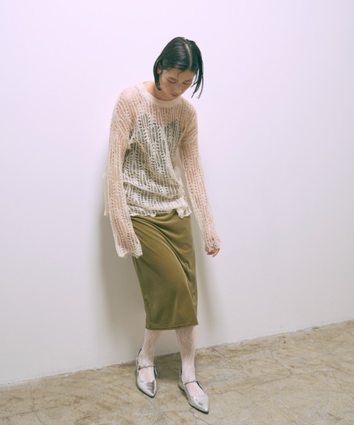 Velour Cami Dress（ワンピース）｜EN NEUME（エンノイム）