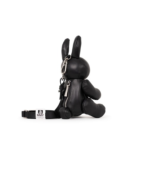 Maison MIHARA YASUHIRO（メゾンミハラヤスヒロ）の「"DOLLS" Rabbit Mini Bag（ショルダーバッグ・メンズ・ブラック・FREE）」の11枚目の写真