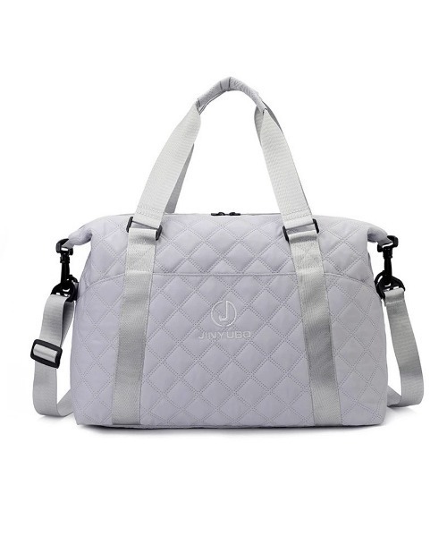 トラベルバッグ 大容量 ボストン キルティング 旅行用 ショルダー付き