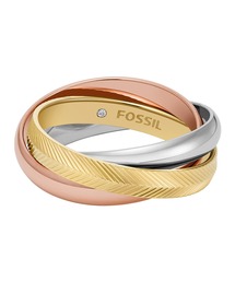FOSSIL（フォッシル）の「フォッシル アクセサリー レディース 指輪 トライトーン JF04807998（リング）」