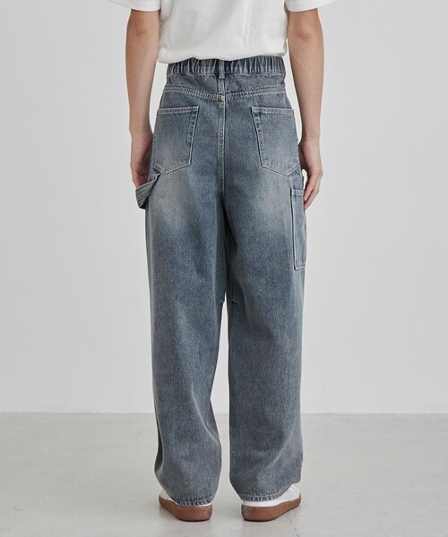 coen（コーエン）の「【一部店舗限定】ワークカーブデニムパンツ（デニムパンツ・メンズ・ダークグレー/ライトブルー・M/L）」の13枚目の写真