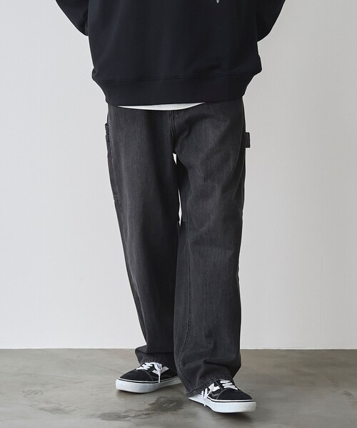 coen（コーエン）の「【一部店舗限定】ワークカーブデニムパンツ（デニムパンツ・メンズ・ダークグレー/ライトブルー・M/L）」の14枚目の写真