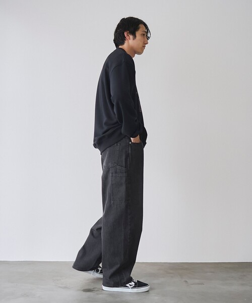coen（コーエン）の「【一部店舗限定】ワークカーブデニムパンツ（デニムパンツ・メンズ・ダークグレー/ライトブルー・M/L）」の19枚目の写真
