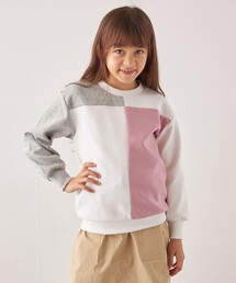 SHIPS any | SHIPS any:〈洗濯機可能〉デザイン ポンチ クルーネック プルオーバー <KIDS>◇(Tシャツ/カットソー)
