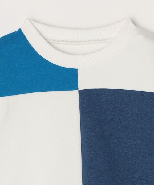 SHIPS any（シップス エニィ）の「SHIPS any:〈洗濯機可能〉デザイン ポンチ クルーネック プルオーバー <KIDS>◇（Tシャツ/カットソー・キッズ・ブルー/ピンク/ネイビー・150/140/130）」の12枚目の写真