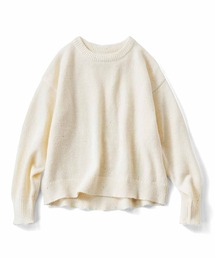 IEDIT イルミネーションみたいなきらきらスパンコールニット