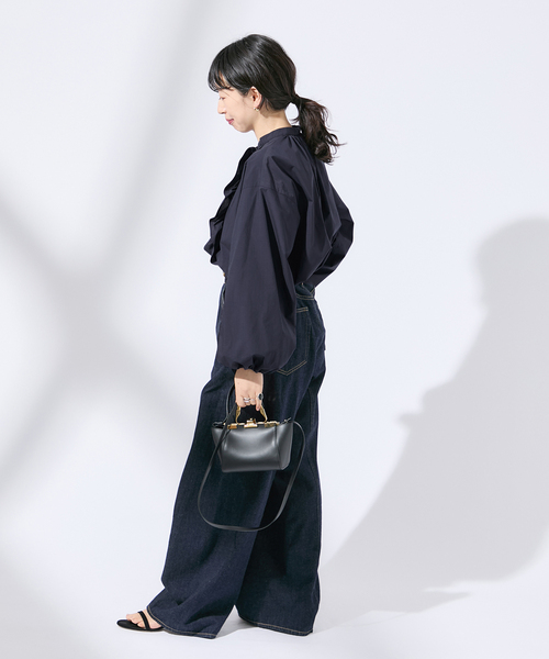 JOURNAL STANDARD L'essage 未使用品 フリンジジャガードTブラウス 定価17600円 24SS ブラック レディース ジャーナルスタンダードレサージュ【中古】6-0324S♪ 中古・古着通販】journal standard L'essage (ジャーナルスタンダード