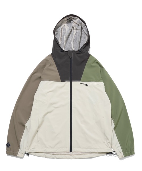 KRIFF MAYER（クリフメイヤー）の「クリーネスアクティブフードジャケット（マウンテンパーカー・メンズ・オリーブ/カラフル/チャコール/グレイッシュベージュ/アイボリー・LARGE/X-LARGE/MEDIUM）」の5枚目の写真