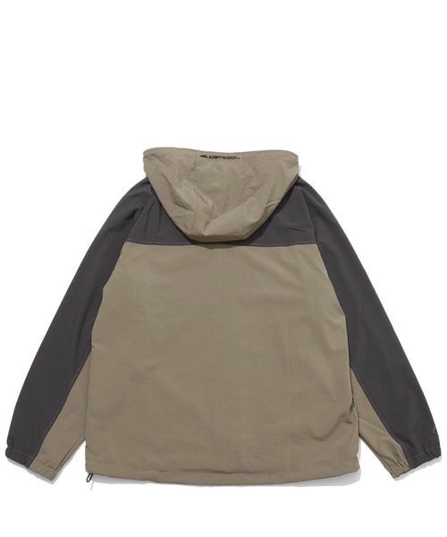 KRIFF MAYER（クリフメイヤー）の「クリーネスアクティブフードジャケット（マウンテンパーカー・メンズ・オリーブ/カラフル/チャコール/グレイッシュベージュ/アイボリー・LARGE/X-LARGE/MEDIUM）」の9枚目の写真