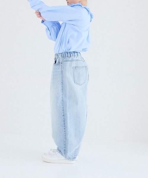 LOWRYS FARM（ローリーズファーム）の「デニムコクーンパンツ 260007