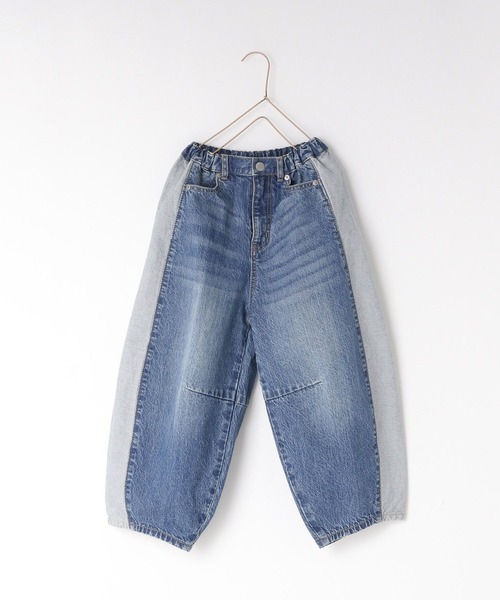 LOWRYS FARM（ローリーズファーム）の「デニムコクーンパンツ　260007（デニムパンツ・キッズ・ブルー/ライトブルー・110cm/120cm/130cm/140cm/150cm）」の6枚目の写真