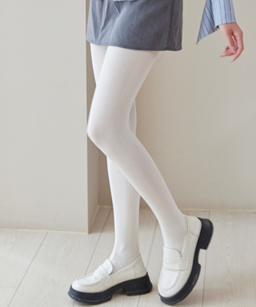 SHEPP（シープ）の「ケーブルニットタイツ（タイツ/ストッキング・レディース・ライトグレー/ホワイト/モカ/ブラック/チャコール/グレー/テラコッタ/ブラウン・F）」の13枚目の写真