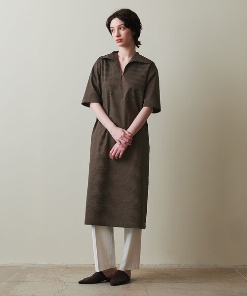 セール】＜Steven Alan＞TCサッカー セーラーカラー ワンピース