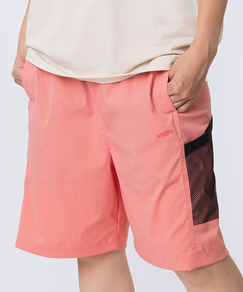 KEEN(キーン)の「NYLON STRETCH MESH SHORTS / ナイロン ストレッチ メッシュ ショーツ / ハーフパンツ(その他パンツ・レディース・コーラル・M/S/L/XL)」の8枚目の写真