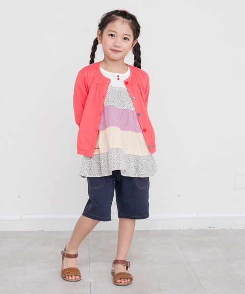 RAGMART（ラグマート）の「カーディガン 七分袖（カーディガン/ボレロ・キッズ・ピンク/イエロー/パープル・130cm/120cm/110cm/100cm）」の11枚目の写真