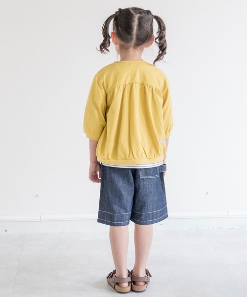 RAGMART（ラグマート）の「カーディガン 七分袖（カーディガン/ボレロ・キッズ・ピンク/イエロー/パープル・130cm/120cm/110cm/100cm）」の9枚目の写真