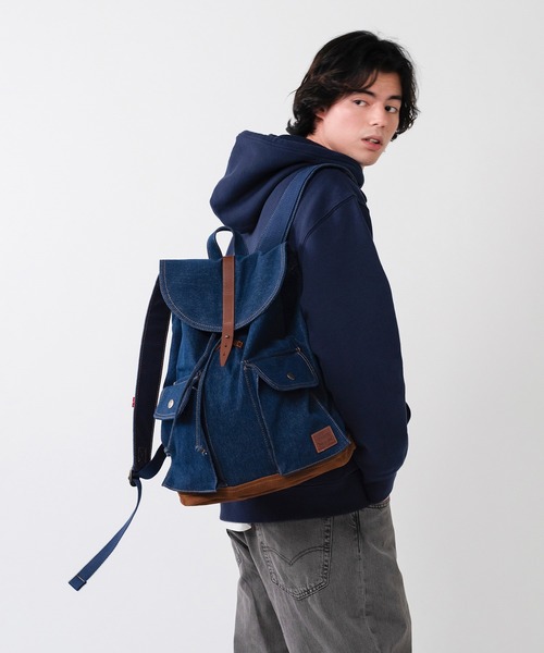 LEVI'S　リーバイス　バックパック　リュック　デニム生地　極美品　人気　完売 セール】Levi's/リーバイス バックパック（バックパック
