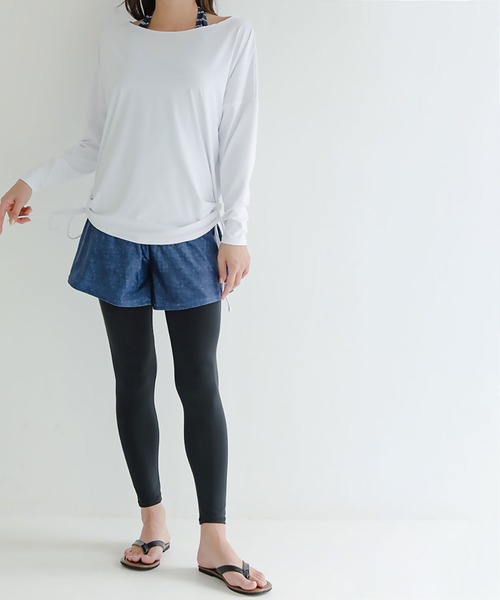 長袖ラッシュTシャツ付き 水着 4点セット hys2861x1tr_6.jpg
