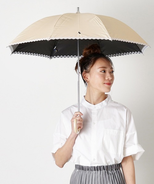 新品・未使用✨　ポロラルフローレン　軽量　晴雨兼用 遮光100 晴雨兼用 日傘 軽量 '裾エンブ POLO' ポロ（長傘