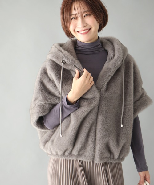 Ehre style(エーレスタイル)の「どの色が好き?気分上げインナー(Tシャツ/カットソー・レディース・ブラウン/グリーン/ボルドー/チャコールグレー・FREE)」の8枚目の写真