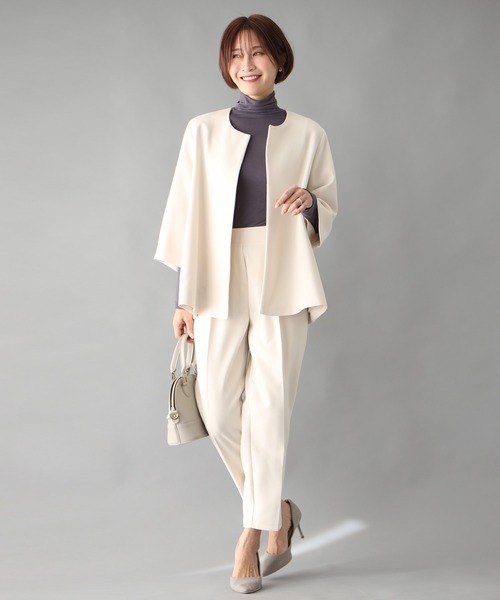Ehre style(エーレスタイル)の「どの色が好き?気分上げインナー(Tシャツ/カットソー・レディース・ブラウン/グリーン/ボルドー/チャコールグレー・FREE)」の16枚目の写真