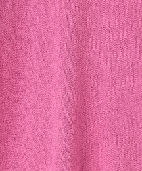 ATON（エイトン）の「＜ATON＞ FIT クルーネック プルオーバー（Tシャツ/カットソー・レディース・ピンク/モカ・02(38)）」の6枚目の写真