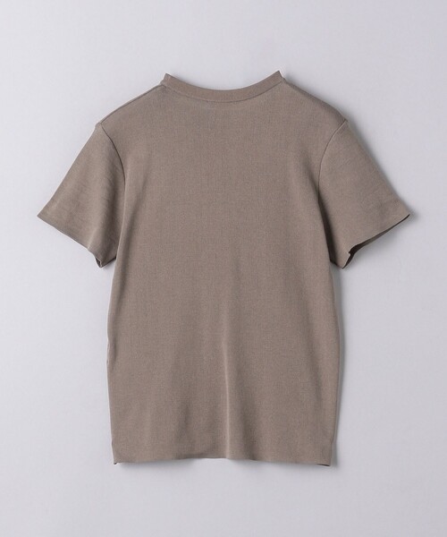 ATON（エイトン）の「＜ATON＞ FIT クルーネック プルオーバー（Tシャツ/カットソー・レディース・ピンク/モカ・02(38)）」の10枚目の写真