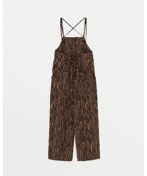 セール】【THOUSAND MILE】CAMISOLE SALOPETTE PRINT
