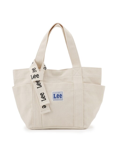Lee(リー)の「Leeミニトート(ハンドバッグ・レディース・ブルー/チャコールグレー/オフホワイト・00)」の11枚目の写真