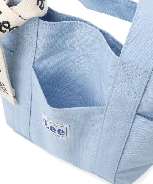 Lee(リー)の「Leeミニトート(ハンドバッグ・レディース・ブルー/チャコールグレー/オフホワイト・00)」の18枚目の写真