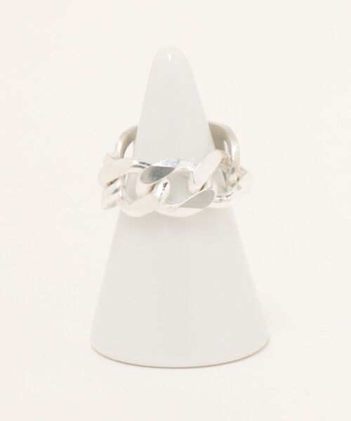 20/80(テゥエンティーエイティー)の「【20/80】トゥエンティーエイティー/STERLING SILVER ID CHAIN RING 13mm WIDTH(リング・メンズ・シルバー・1/2)」の2枚目の写真