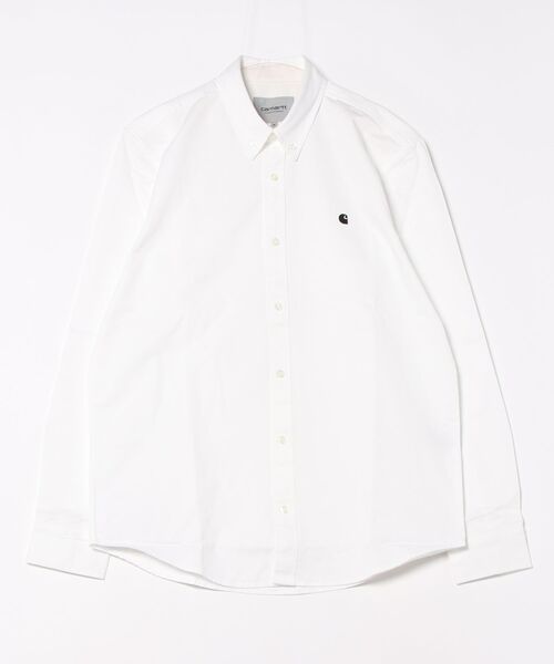 Carhartt WIP(カーハートダブリューアイピー)の「【Carhartt WIP】L/S MADISON SHIRT I023339(シャツ/ブラウス・メンズ・グレー/ホワイト/ブラック/ライトブルー/ネイビー・M/L/XL)」の2枚目の写真